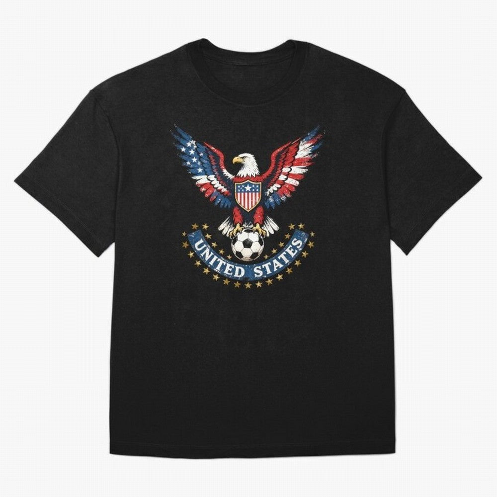 USA Soccer Eagle - United States Football Fan Classic T-Shirt Upgrade FIFA World Cup 2026 for Fans of Haaland and Mbappe and Brazil, Bringing Stadium Chants, National Pride, Trophy Dreams and Unforgettable Football Memories; Ideal for Fans Who