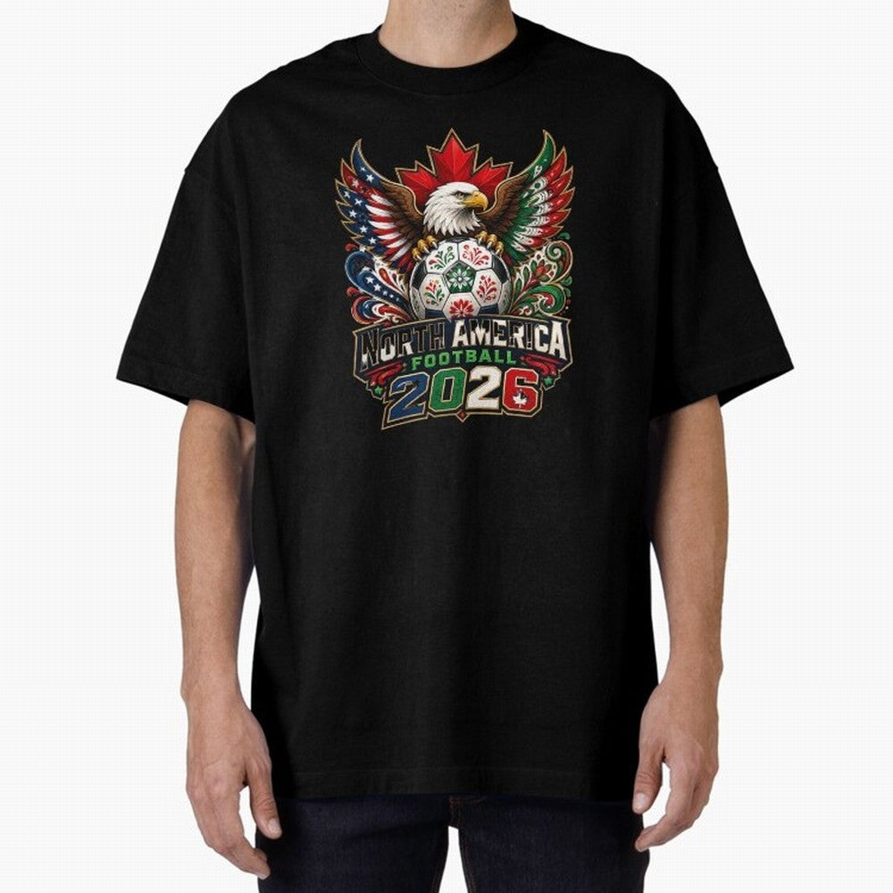 United by Football 2026 North America Soccer Design Classic T-Shirt Feel the Roar of Match Day Hype around FIFA World Cup 2026, Messi, Neymar and Mbappe, England, France and Netherlands, Fan Favorite Moments, National Team Passion, Big Match Drama