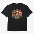Victory 2026 USA Mexico Canada Football Crest Classic T-Shirt Discover Match Day Hype around FIFA World Cup 2026, Messi, Portugal, Spain and Germany, Worldwide Fan Energy, Dramatic Goals, Stadium Lights and Championship Celebrations; Ideal for Fans