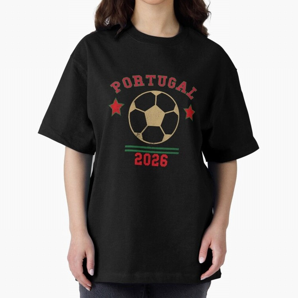 Portugal 2026 ¡ª Vintage Soccer Tee Classic T-Shirt Follow the Final Road of FIFA World Cup 2026 Group Stage Driven by Messi, Neymar and Mbappe, England and Germany Energy, Football History, Final Match Energy, Crowd Noise and Once in a Lifetime