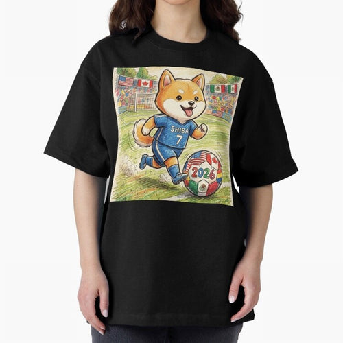 2026 World Cup Shiba Inu Ace #7 - Stadium Action Art Classic T-Shirt Keep the Match Day Mood of Match Day Hype around FIFA World Cup 2026 USA Canada Mexico, Neymar, Argentina and Brazil, Classic Soccer Heritage, Championship Pressure, Fan Loyalty