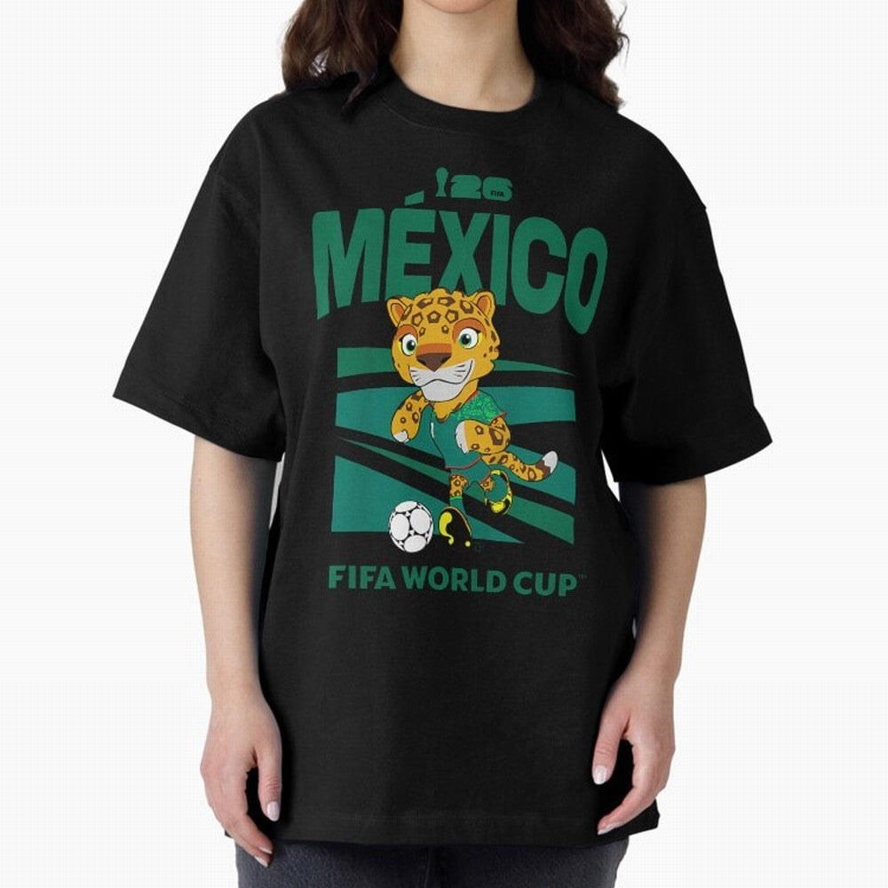 Kids World Cup26 Mexico Mascot Ball Classic T-Shirt Keep the Legacy of Match Day Hype around FIFA World Cup 2026 USA Canada Mexico, Messi, CR7 and Mbappe, England, Global Supporter Spirit, Legendary Goals, National Colors and Tournament
