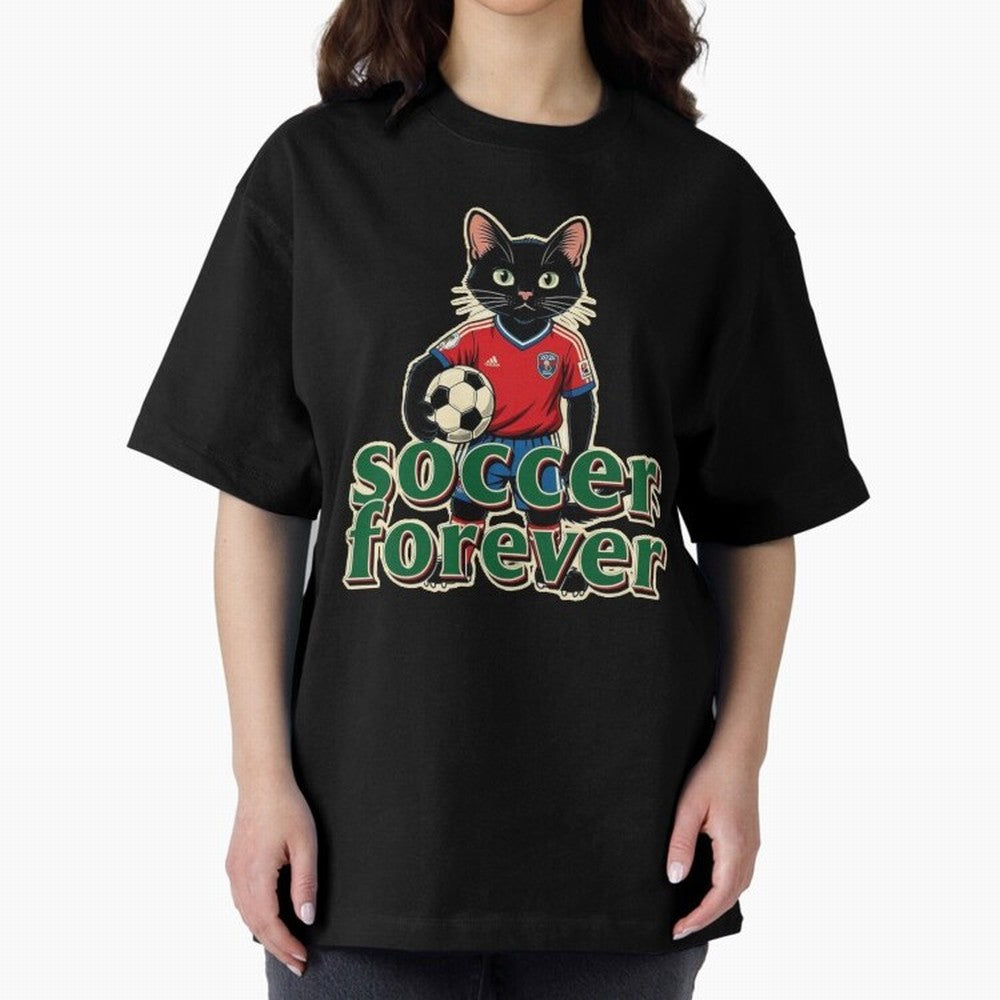 Soccer Forever Retro Cat Classic T-Shirt Bring Home FIFA World Cup 2026 USA Canada Mexico for Fans of Neymar, Haaland and Cristiano Ronaldo and France, Bringing Worldwide Fan Energy, Dramatic Goals, Stadium Lights and Championship Celebrations;