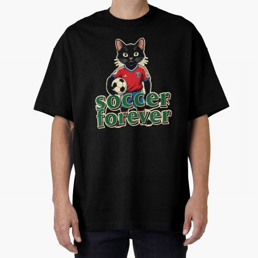 Soccer Forever Retro Cat Classic T-Shirt Bring Home FIFA World Cup 2026 USA Canada Mexico for Fans of Neymar, Haaland and Cristiano Ronaldo and France, Bringing Worldwide Fan Energy, Dramatic Goals, Stadium Lights and Championship Celebrations;