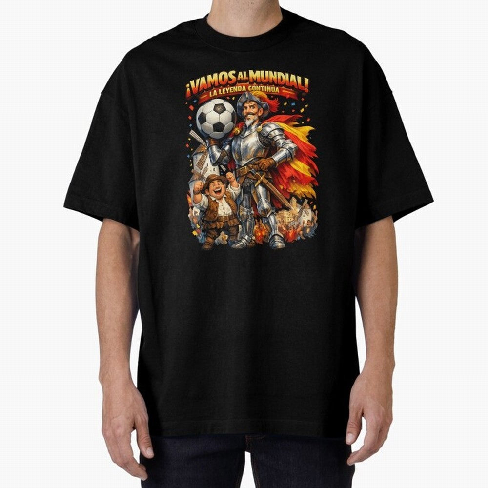 Spain World Cup 2026 Don Quixote Fan Shirt Classic T-Shirt Show Support during the FIFA World Cup 2026 Journey through Haaland Highlights, Argentina and Brazil Pride, Vintage Soccer Flavor, Modern Football Stars, National Flags and Final Night