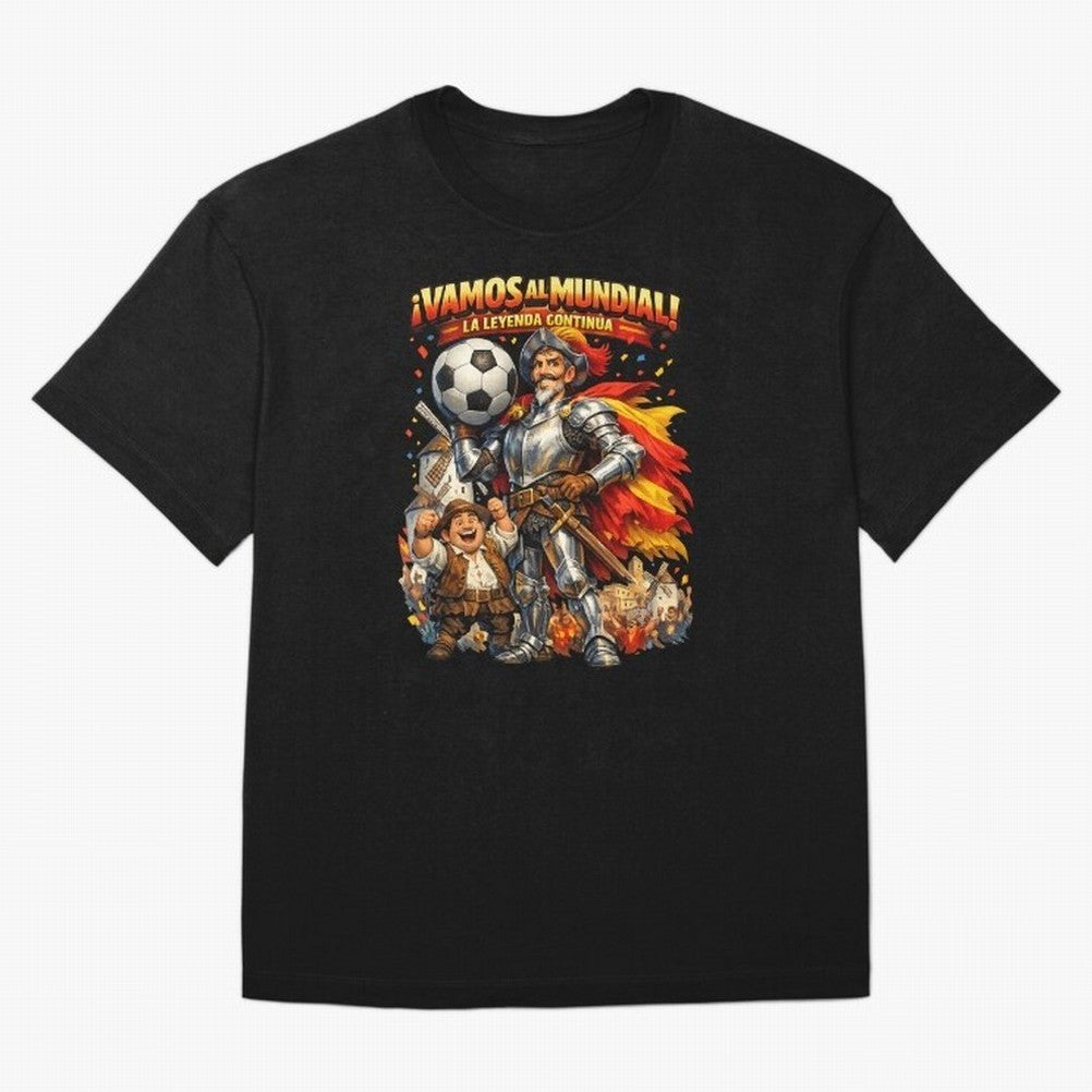 Spain World Cup 2026 Don Quixote Fan Shirt Classic T-Shirt Show Support during the FIFA World Cup 2026 Journey through Haaland Highlights, Argentina and Brazil Pride, Vintage Soccer Flavor, Modern Football Stars, National Flags and Final Night