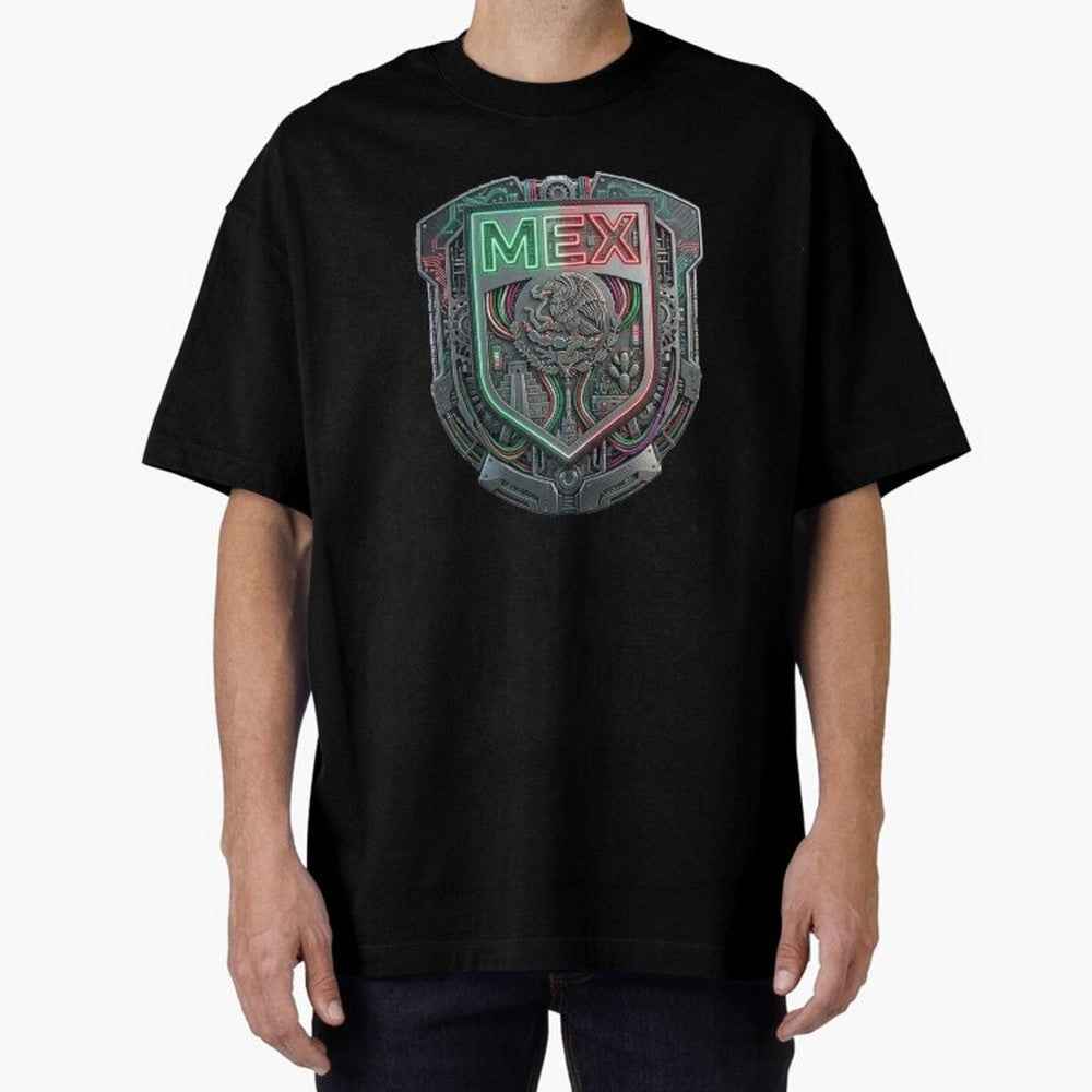 M¨¦xico Shield Heritage - Detailed MEX Eagle Art Classic T-Shirt Show Match Day Excitement for the FIFA World Cup 2026 Group Stage Journey through Messi, Neymar and Mbappe Highlights, Spain and Netherlands Pride, Fan Favorite Moments, National Team