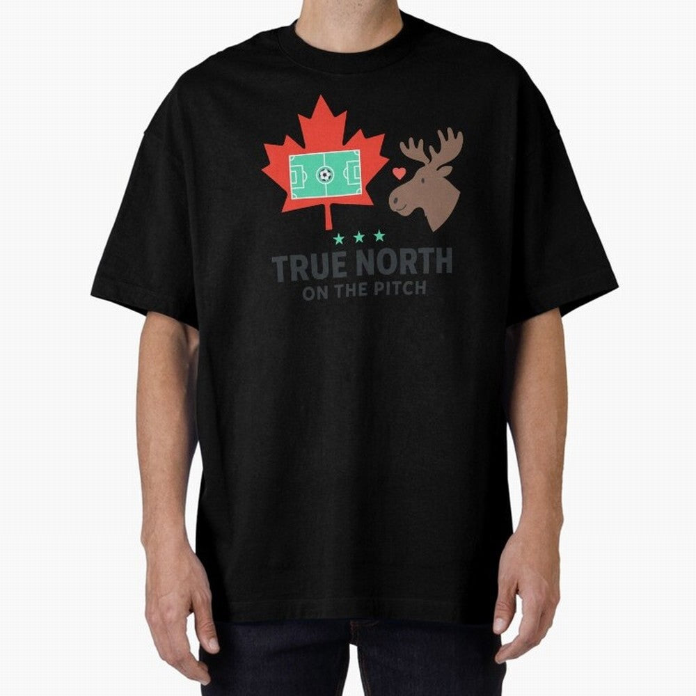 True North on the Pitch Classic T-Shirt Carry the Colors and Pride of FIFA World Cup 2026 Filled with Messi, Neymar and Mbappe, Portugal, Spain and Germany Energy, Championship Spirit, Famous Goals, Roaring Crowds and International Football Unity;