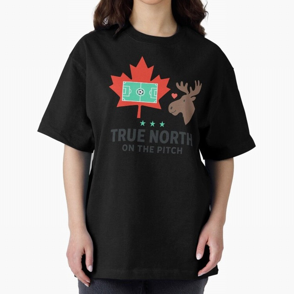 True North on the Pitch Classic T-Shirt Carry the Colors and Pride of FIFA World Cup 2026 Filled with Messi, Neymar and Mbappe, Portugal, Spain and Germany Energy, Championship Spirit, Famous Goals, Roaring Crowds and International Football Unity;