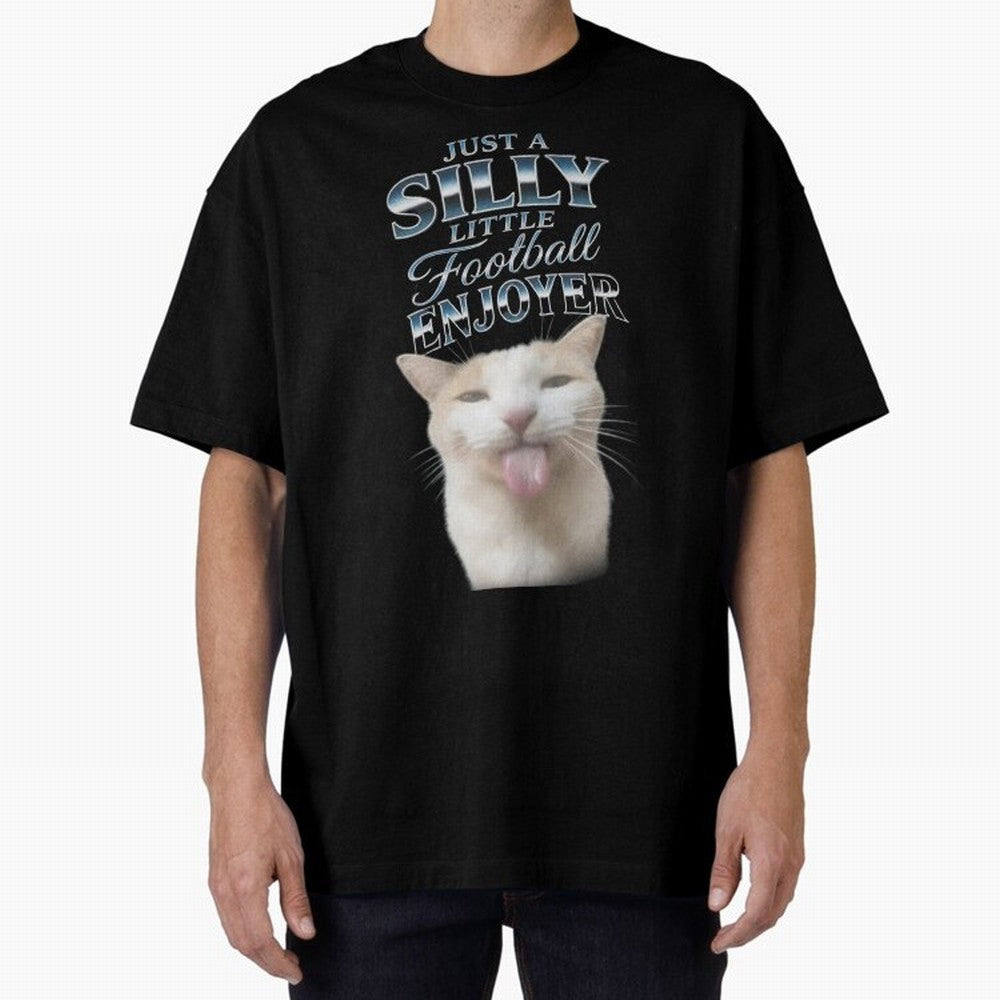 Just A Silly Football Enjoyer World Cup 2026 USA Meme Soccer Classic T-Shirt Remember Global Football Passion for FIFA World Cup 2026 USA Canada Mexico, Driven by Mbappe and Neymar, Spain, Vintage Soccer Flavor, Modern Football Stars, National
