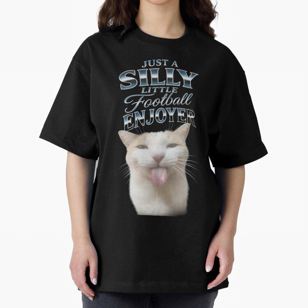 Just A Silly Football Enjoyer World Cup 2026 USA Meme Soccer Classic T-Shirt Remember Global Football Passion for FIFA World Cup 2026 USA Canada Mexico, Driven by Mbappe and Neymar, Spain, Vintage Soccer Flavor, Modern Football Stars, National