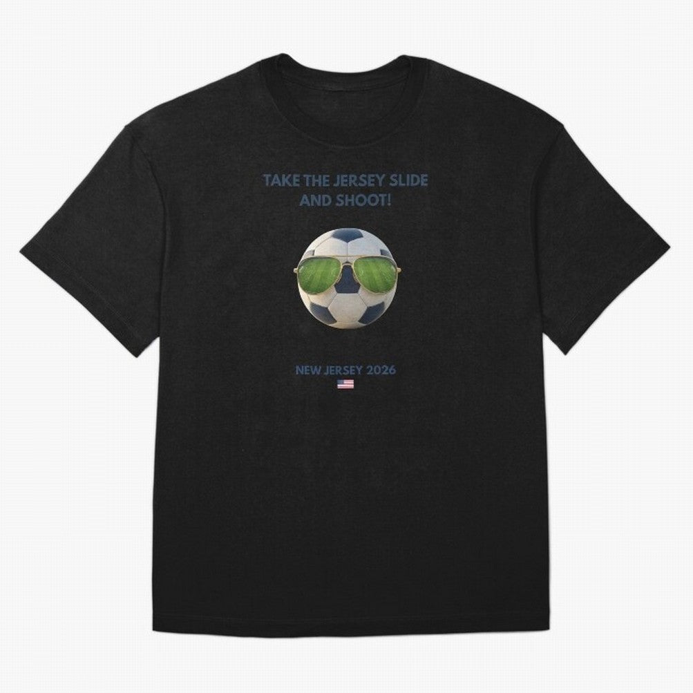 WC26 Hosting City: New Jersey | Fun and Smart Soccer Fan Gear Classic T-Shirt Follow Every Goal of the FIFA World Cup 2026 Group Stage Journey through Haaland and Mbappe Highlights, England and Germany Pride, Worldwide Fan Energy, Dramatic Goals,