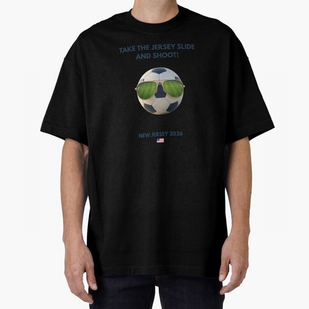 WC26 Hosting City: New Jersey | Fun and Smart Soccer Fan Gear Classic T-Shirt Follow Every Goal of the FIFA World Cup 2026 Group Stage Journey through Haaland and Mbappe Highlights, England and Germany Pride, Worldwide Fan Energy, Dramatic Goals,