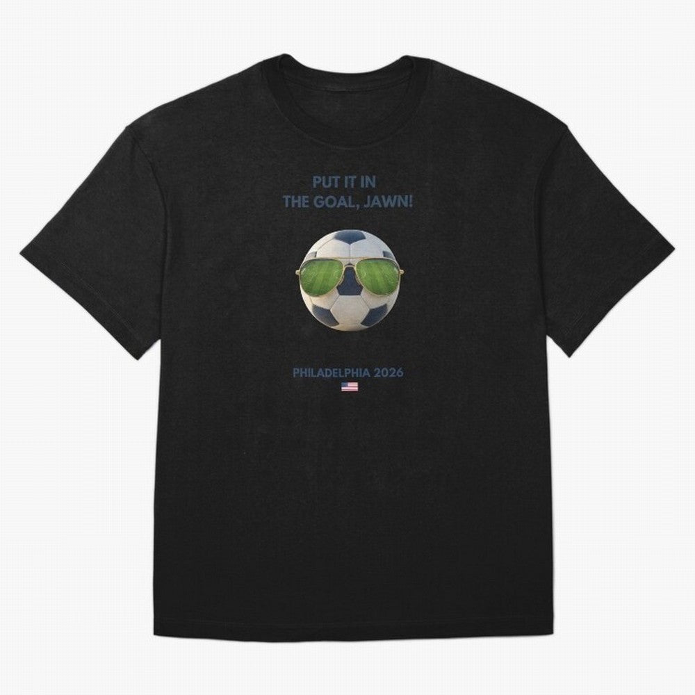 WC26 Hosting City: Philadelphia | Fun and Smart Soccer Fan Gear Classic T-Shirt Show Love for Legendary Goals in FIFA World Cup 2026 Group Stage Spirit, Capturing England, France and Netherlands, Haaland and Mbappe, Retro Football Energy, Iconic