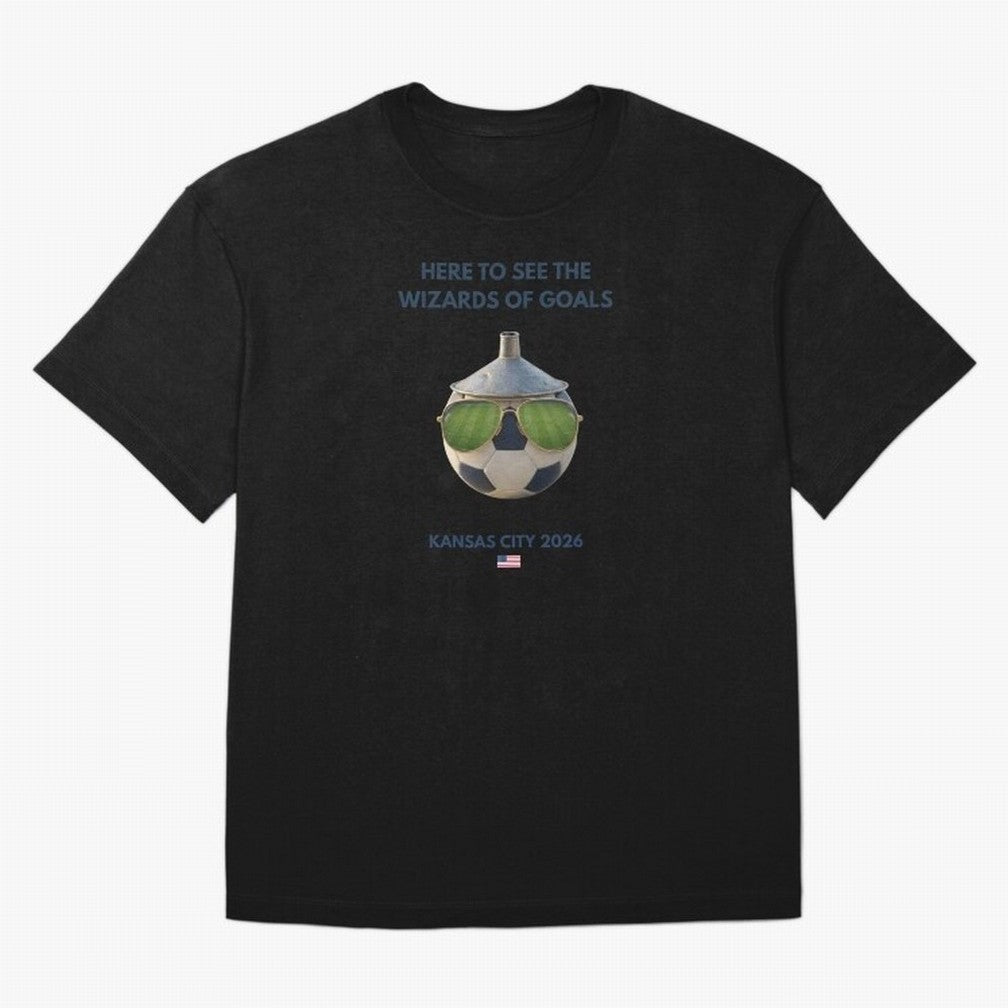 WC26 Hosting City: Kansas City | Fun and Smart Soccer Fan Gear Classic T-Shirt Capture the FIFA World Cup 2026 USA Canada Mexico Journey through Mbappe Highlights, Portugal, Spain and Germany Pride, Championship Spirit, Famous Goals, Roaring Crowds