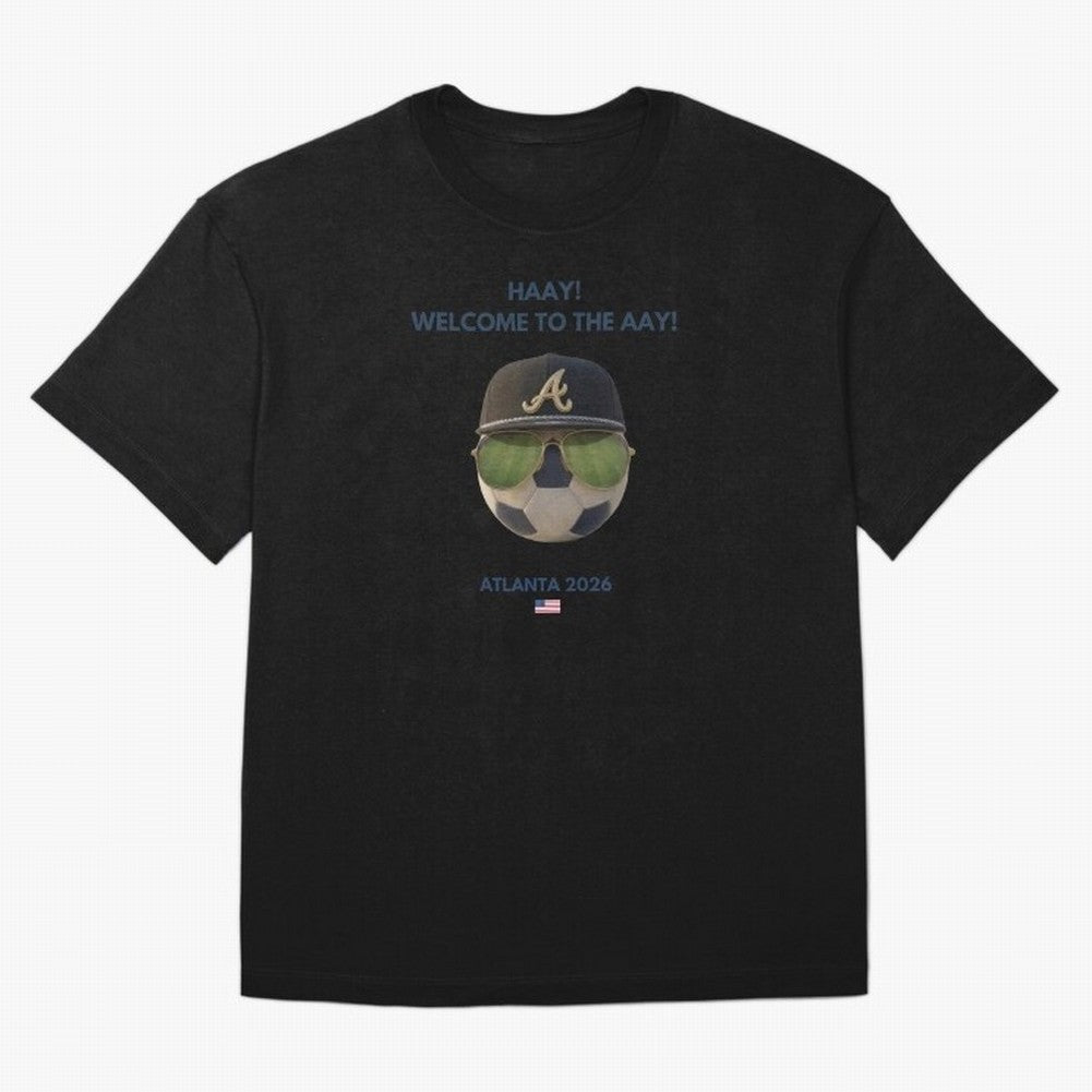 WC26 Hosting City: Atlanta | Fun and Smart Soccer Fan Gear Classic T-Shirt Capture FIFA World Cup 2026 Group Stage Spirit, Driven by Brazil, Neymar, Tournament Hype, Historic Matchups, Family Viewing Parties and Global Sports Pride; Ideal for