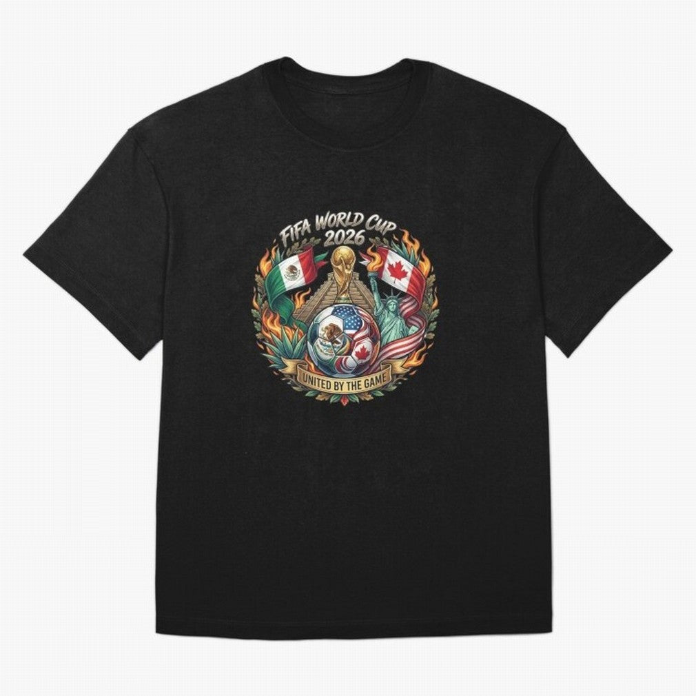 United By The Game 2026 Art Classic T-Shirt Celebrate Football Dreams Across FIFA World Cup 2026 USA Canada Mexico Spirit, Built around Spain, CR7, Stadium Memories, Football Loyalty, International Chants and Championship Tradition; Built for