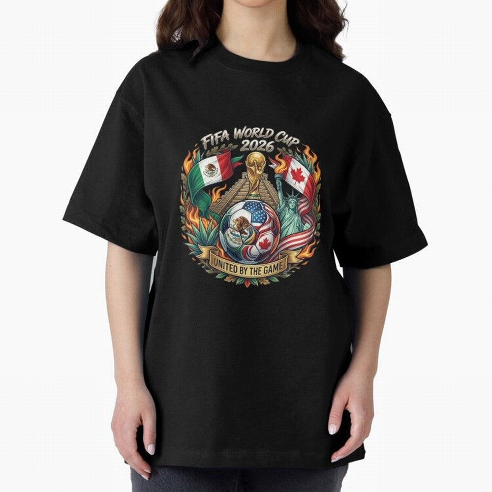 United By The Game 2026 Art Classic T-Shirt Celebrate Football Dreams Across FIFA World Cup 2026 USA Canada Mexico Spirit, Built around Spain, CR7, Stadium Memories, Football Loyalty, International Chants and Championship Tradition; Built for