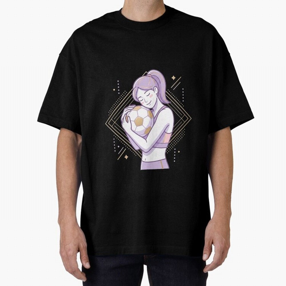 Emotional Soccer Girl Love for Football Classic T-Shirt Join Supporters Worldwide for FIFA World Cup 2026 Group Stage for Fans of Cristiano Ronaldo, Haaland and CR7 and Argentina and Brazil, Bringing Classic Soccer Heritage, Championship Pressure,