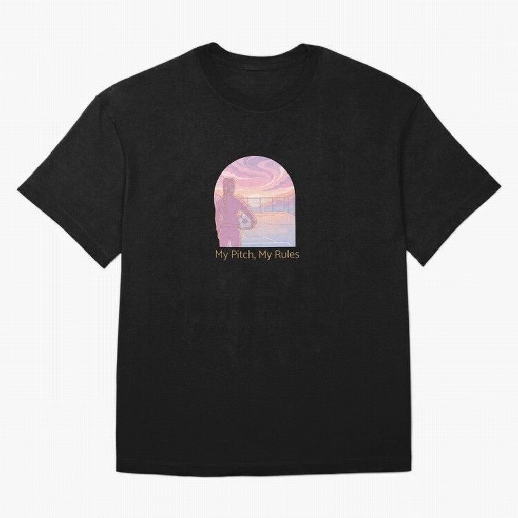My Pitch My Rules Female Soccer Empowerment Classic T-Shirt Show Your Stadium Side during the FIFA World Cup 2026 USA Canada Mexico Journey through Messi, CR7 and Mbappe Highlights, Portugal Pride, Tournament Hype, Historic Matchups, Family Viewing
