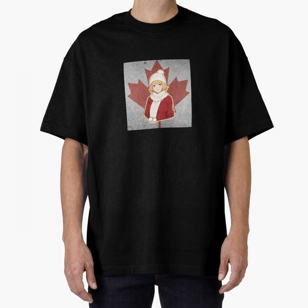 Canada Anime Football Fan Girl World Cup Edition Classic T-Shirt Celebrate Unforgettable Nights in FIFA World Cup 2026 Group Stage Driven by Mbappe and Neymar, England and Germany Energy, Championship Spirit, Famous Goals, Roaring Crowds and