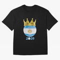 Argentina Football Champion Crown 2026 Classic T-Shirt Support the Legends of Global Football Passion for FIFA World Cup 2026, Centered on Messi, England, Global Supporter Spirit, Legendary Goals, National Colors and Tournament Celebration; Ideal