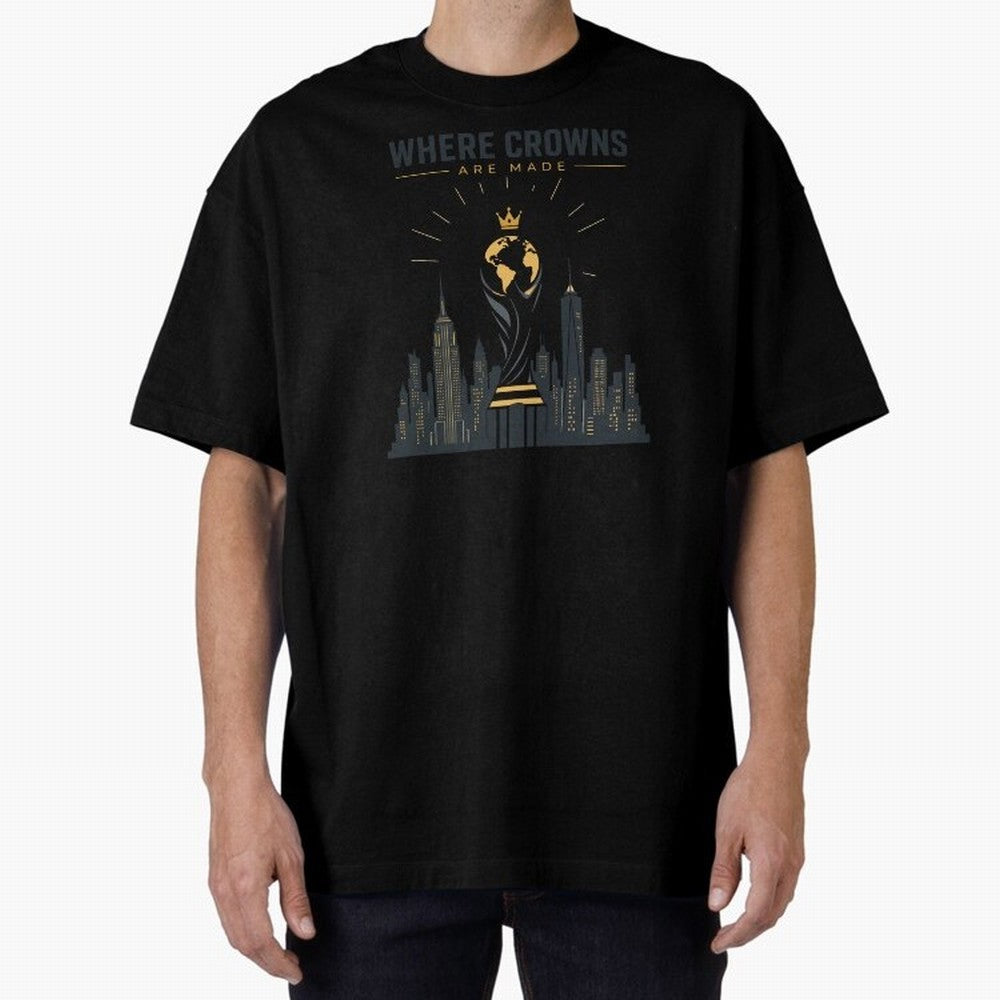 Where Crowns Are Made Classic T-Shirt Turn Football Passion into FIFA World Cup 2026 USA Canada Mexico with Mbappe and Neymar, France and Portugal Energy, Champion Mindset, Group Stage Buzz, Knockout Tension and Passionate Fan Culture; Ideal for