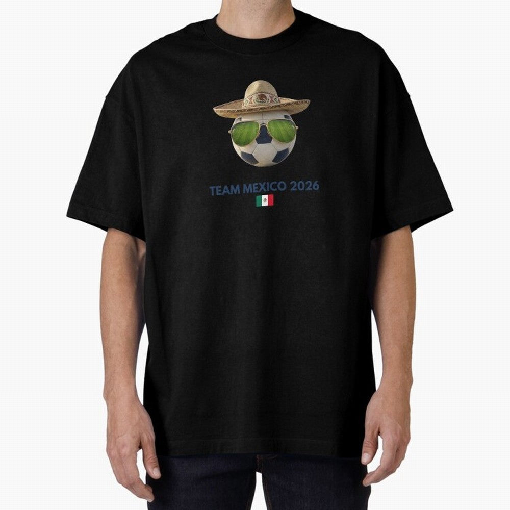 Football Fan Gear: Team Mexico 2026 Classic T-Shirt Celebrate Supporters United by FIFA World Cup 2026 USA Canada Mexico Spirit, Filled with England, France and Netherlands, Cristiano Ronaldo, Worldwide Fan Energy, Dramatic Goals, Stadium Lights