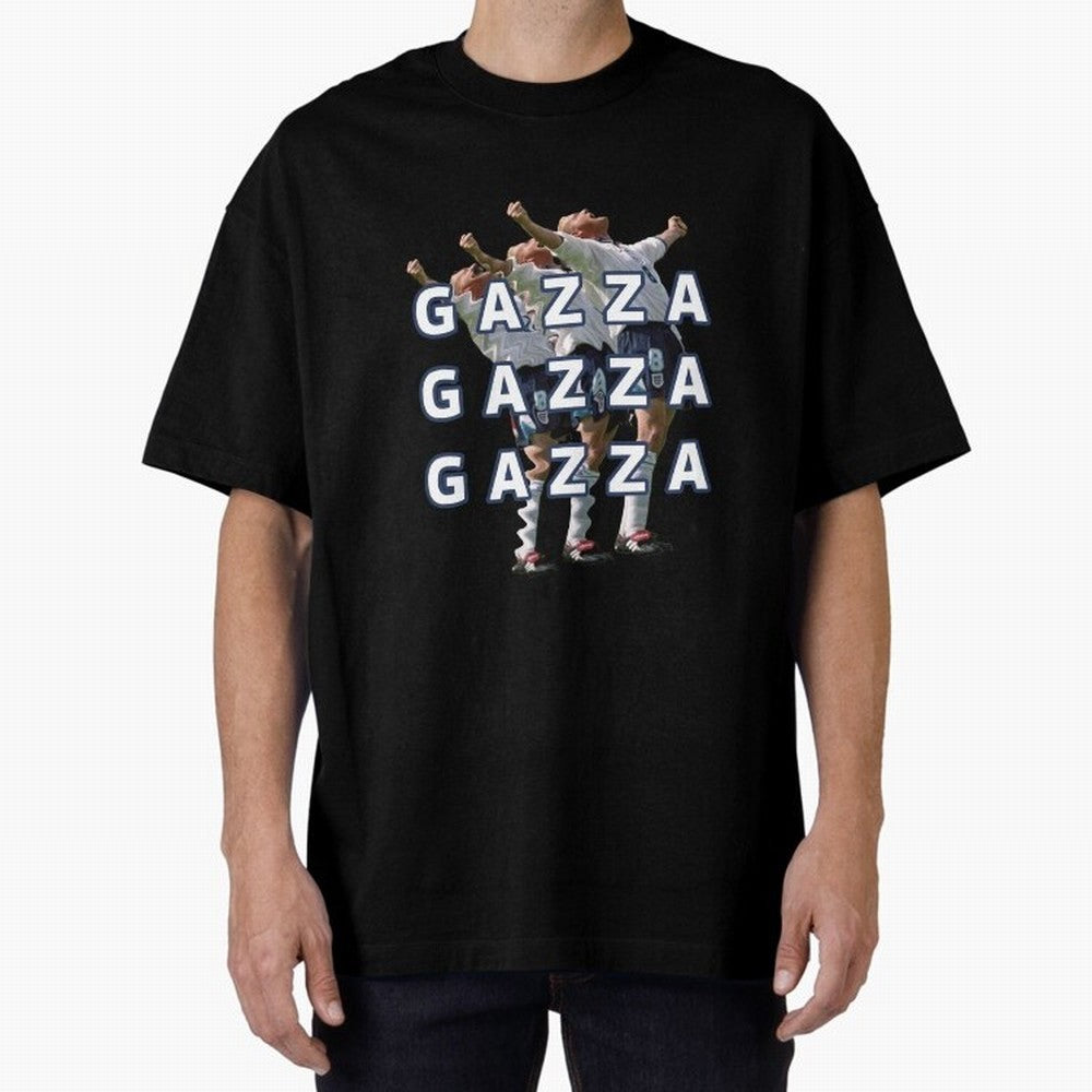 Gazza England Celebration Euro 96 Classic T-Shirt Celebrate Global Passion for Match Day Hype around FIFA World Cup 2026 Group Stage, Messi, Neymar and Mbappe, Netherlands, Championship Spirit, Famous Goals, Roaring Crowds and International