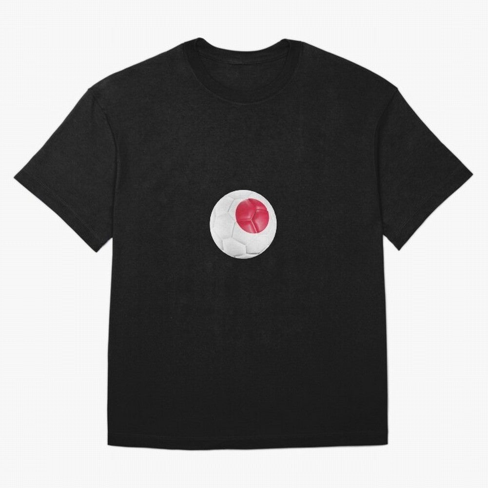 Japan Classic T-Shirt Celebrate Fan Culture around Global Football Passion for FIFA World Cup 2026 USA Canada Mexico, with Neymar, Brazil, Vintage Soccer Flavor, Modern Football Stars, National Flags and Final Night Emotion; Ideal for Football