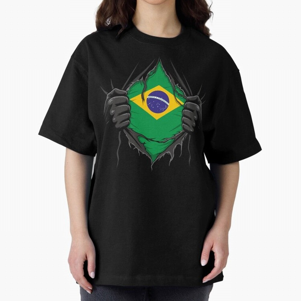 Brazil Flag - National Team Fans Classic T-Shirt Follow the Final Road of FIFA World Cup 2026 Spirit, Built around Argentina, France and Brazil, Mbappe, Stadium Memories, Football Loyalty, International Chants and Championship Tradition; Ideal for