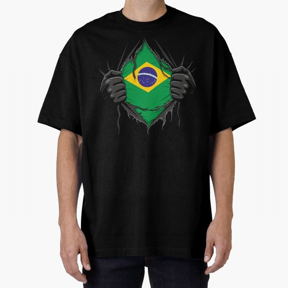 Brazil Flag - National Team Fans Classic T-Shirt Follow the Final Road of FIFA World Cup 2026 Spirit, Built around Argentina, France and Brazil, Mbappe, Stadium Memories, Football Loyalty, International Chants and Championship Tradition; Ideal for