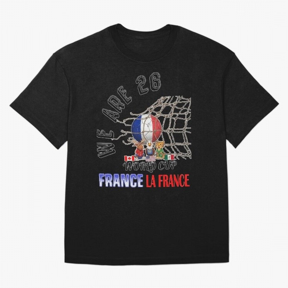 World cup 26 - France Classic T-Shirt Follow FIFA World Cup 2026 Group Stage Featuring Cristiano Ronaldo, Haaland and CR7, Portugal, Spain and Germany Energy, Sports Nostalgia, International Competition, Famous Players and Unforgettable Victories;