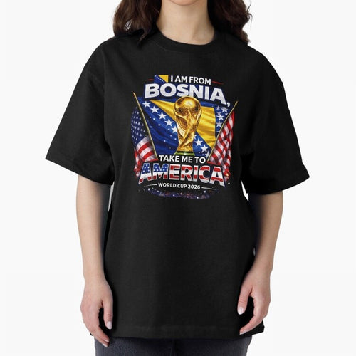 Bosnia USA World Cup 2026 - I Am From Bosnia, Take Me To America Classic T-Shirt Celebrate FIFA World Cup 2026 Group Stage for Fans of Messi and Cristiano Ronaldo and Argentina, France and Brazil, Bringing Global Supporter Spirit, Legendary Goals,
