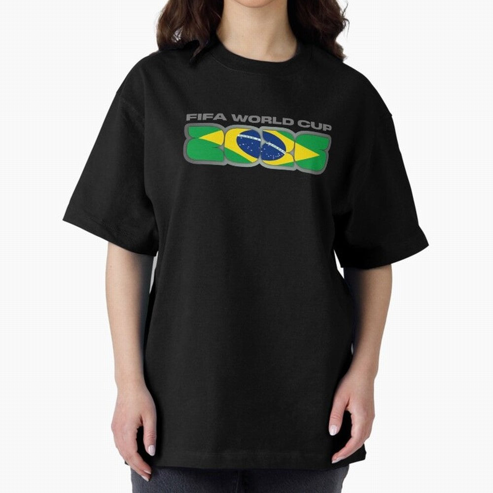 Brazil 2026 Joga Bonito Football Fan Classic T-Shirt Stand Proud for Global Football Passion for FIFA World Cup 2026 Group Stage, Highlighting Messi, CR7 and Mbappe, Brazil, Classic Soccer Heritage, Championship Pressure, Fan Loyalty and