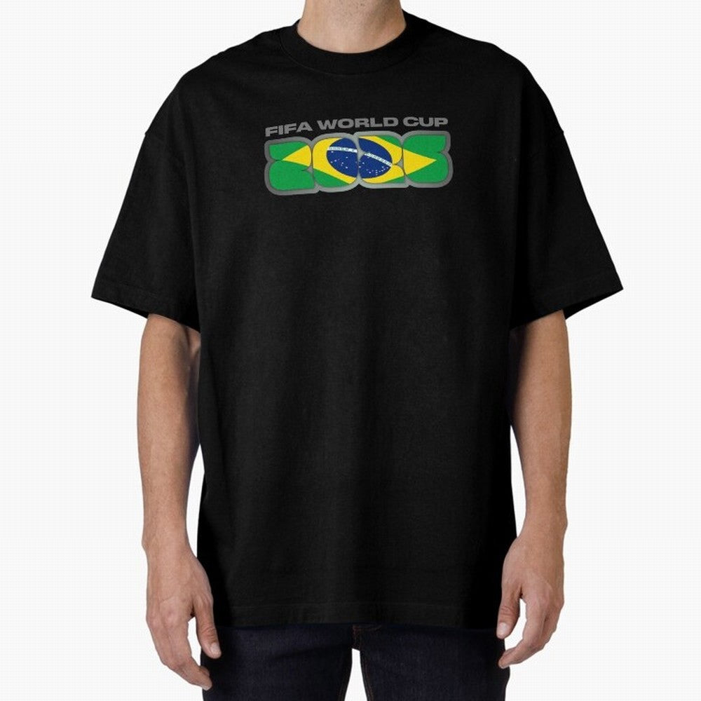 Brazil 2026 Joga Bonito Football Fan Classic T-Shirt Stand Proud for Global Football Passion for FIFA World Cup 2026 Group Stage, Highlighting Messi, CR7 and Mbappe, Brazil, Classic Soccer Heritage, Championship Pressure, Fan Loyalty and