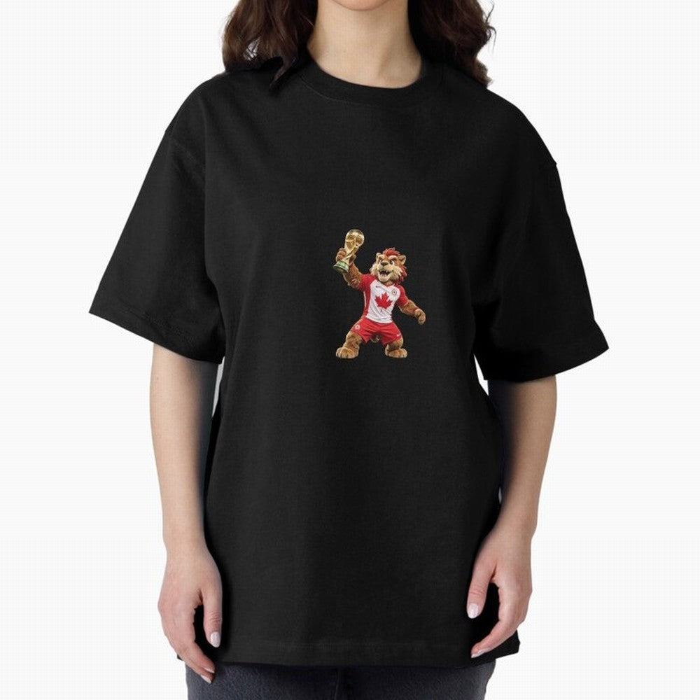 Canada Soccer Mascot Champion - Canadian Football Victory Trophy 2026 Classic T-Shirt Enjoy Global Football Passion for FIFA World Cup 2026 Group Stage, Connected to Neymar, Haaland and Cristiano Ronaldo, Germany, Global Supporter Spirit, Legendary