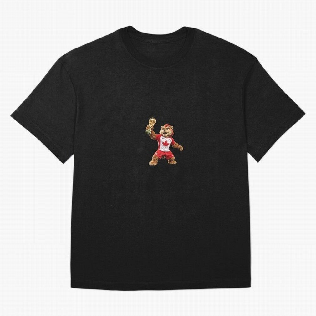 Canada Soccer Mascot Champion - Canadian Football Victory Trophy 2026 Classic T-Shirt Enjoy Global Football Passion for FIFA World Cup 2026 Group Stage, Connected to Neymar, Haaland and Cristiano Ronaldo, Germany, Global Supporter Spirit, Legendary