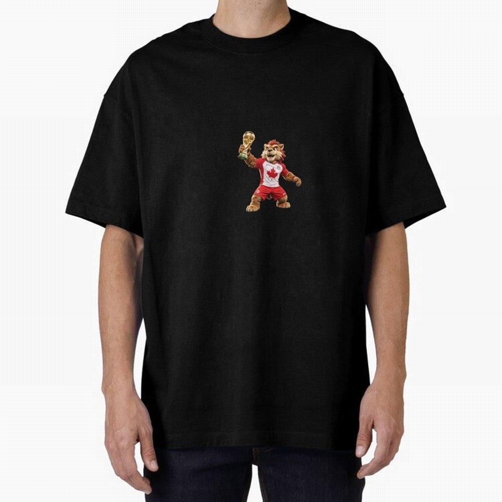 Canada Soccer Mascot Champion - Canadian Football Victory Trophy 2026 Classic T-Shirt Enjoy Global Football Passion for FIFA World Cup 2026 Group Stage, Connected to Neymar, Haaland and Cristiano Ronaldo, Germany, Global Supporter Spirit, Legendary
