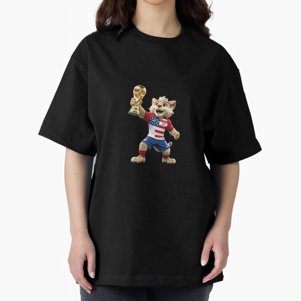 United States Soccer Team Mascot - USA Football Champion 2026 Classic T-Shirt Stand Out with Spirit from the FIFA World Cup 2026 Group Stage Journey through CR7 and Messi Highlights, Netherlands Pride, Soccer Culture, Superstar Moments, National