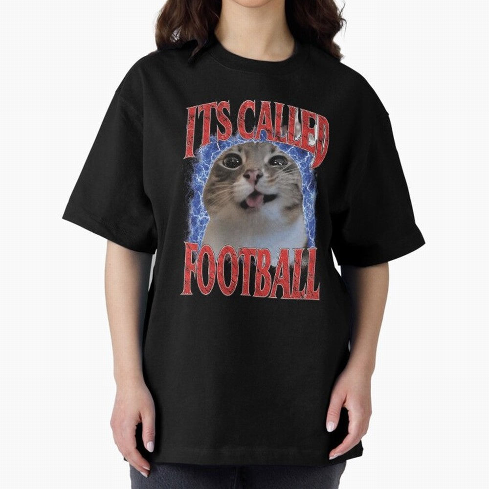 Football Silly Cat USA World Cup Meme Shirt Funny Y2K Grunge Cat Graphic Tee Soccer Meme Shirt Chaotic Cat Fan Gift Classic T-Shirt Cheer through Every Moment of Match Day Hype around FIFA World Cup 2026 USA Canada Mexico, Messi, Neymar and Mbappe,