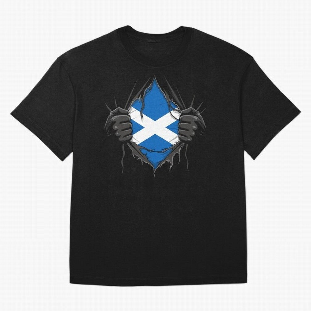Scotland Flag - National Team Fans Classic T-Shirt Celebrate Rivalries and Pride in FIFA World Cup 2026 Group Stage Spirit, Connected to Argentina and Brazil, Messi and Cristiano Ronaldo, Classic Soccer Heritage, Championship Pressure, Fan Loyalty