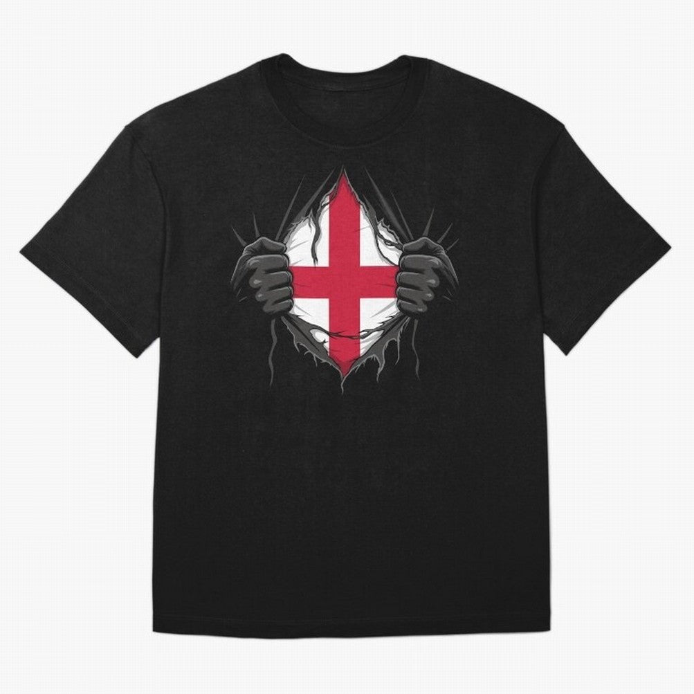 England Flag - National Team Fans Classic T-Shirt Celebrate Global Passion for Global Football Passion for FIFA World Cup 2026 Group Stage, with Neymar, Haaland and Cristiano Ronaldo, Portugal, Classic Soccer Heritage, Championship Pressure, Fan