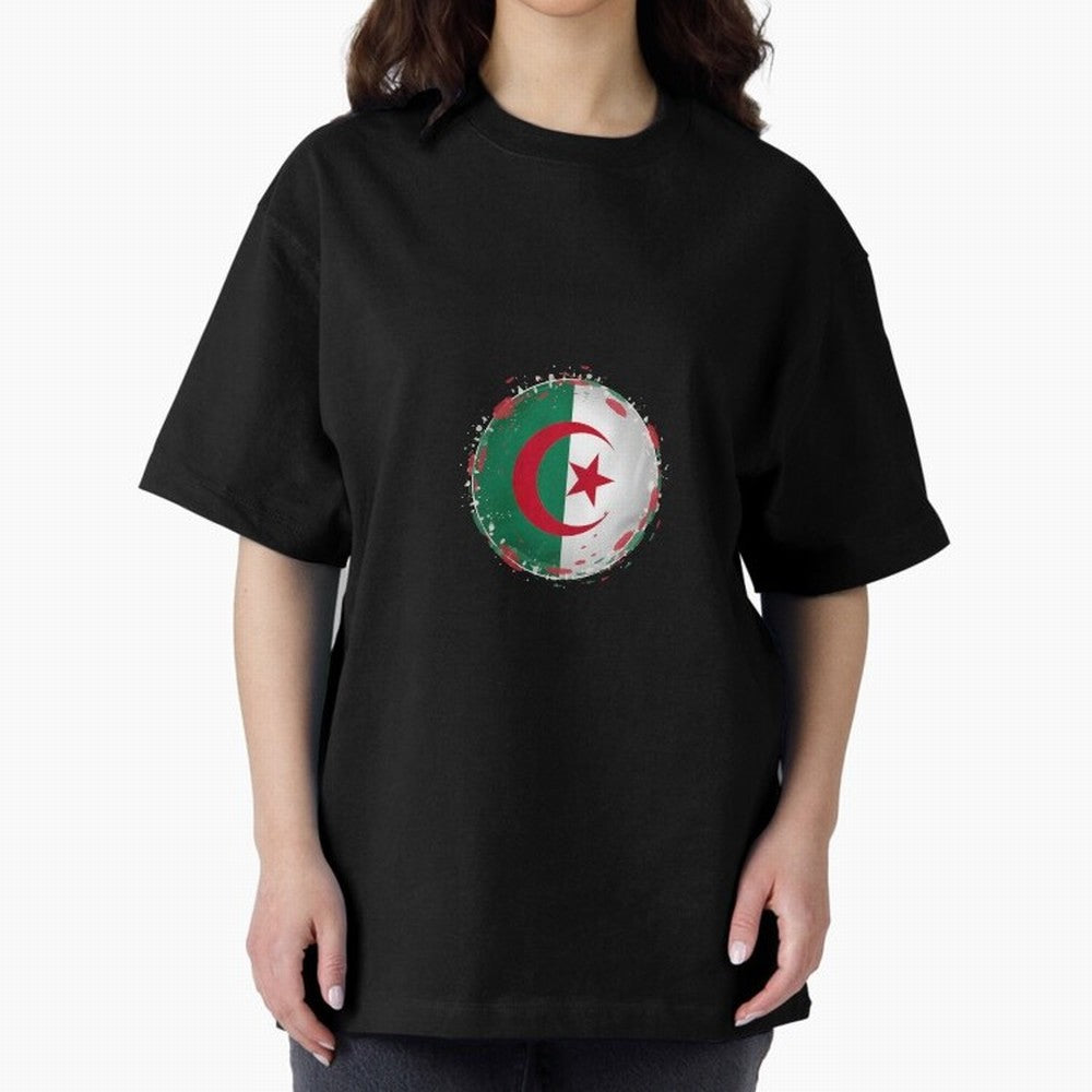 Algeria Classic T-Shirt Celebrate Supporters United by FIFA World Cup 2026 Group Stage Filled with CR7 and Messi, Spain and Netherlands Energy, Football Festival Excitement, Trophy Ambitions, Country Rivalries and Star Player Buzz; Great for Watch