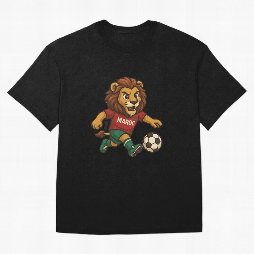 Atlas Lion, Moroccan footballer, football, Morocco Classic T-Shirt Turn Up for the FIFA World Cup 2026 Group Stage Journey through Messi and Cristiano Ronaldo Highlights, Spain Pride, Champion Mindset, Group Stage Buzz, Knockout Tension and