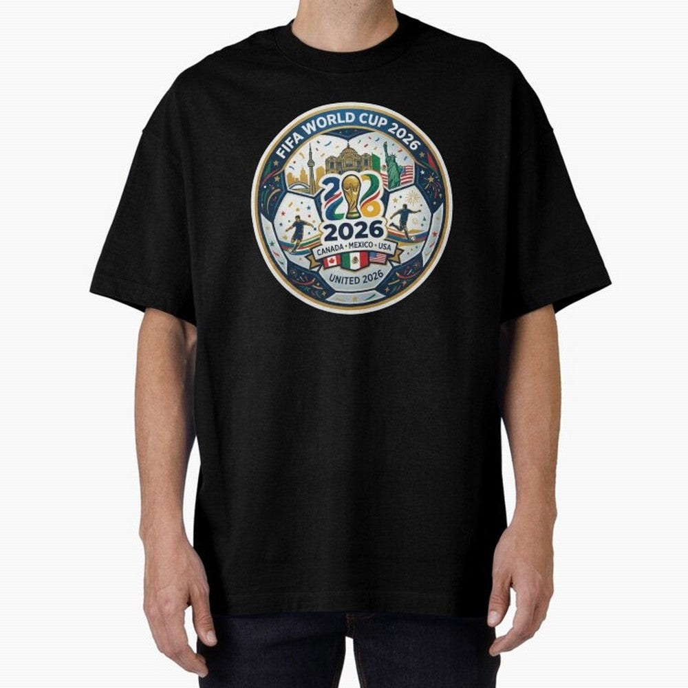 FIFA World Cup 2026 North America Commemorative Emblem Classic T-Shirt Discover Match Day Hype around FIFA World Cup 2026, Cristiano Ronaldo, Haaland and CR7, England, France and Netherlands, Classic Soccer Heritage, Championship Pressure, Fan