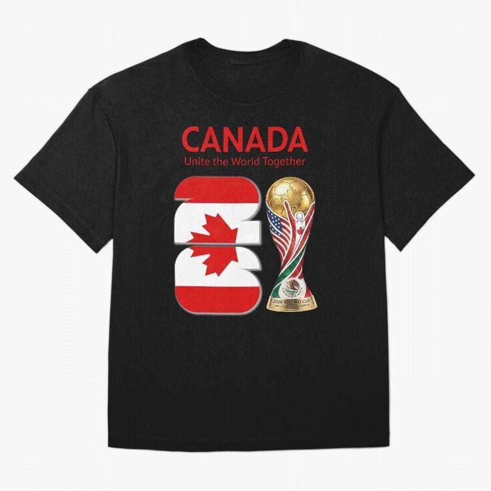 World Cup 2026, IMG 019, CANADA 001 Classic T-Shirt Celebrate Fan Favorites in FIFA World Cup 2026 for Fans of CR7 and Messi and England, Bringing Championship Spirit, Famous Goals, Roaring Crowds and International Football Unity; Great for Watch