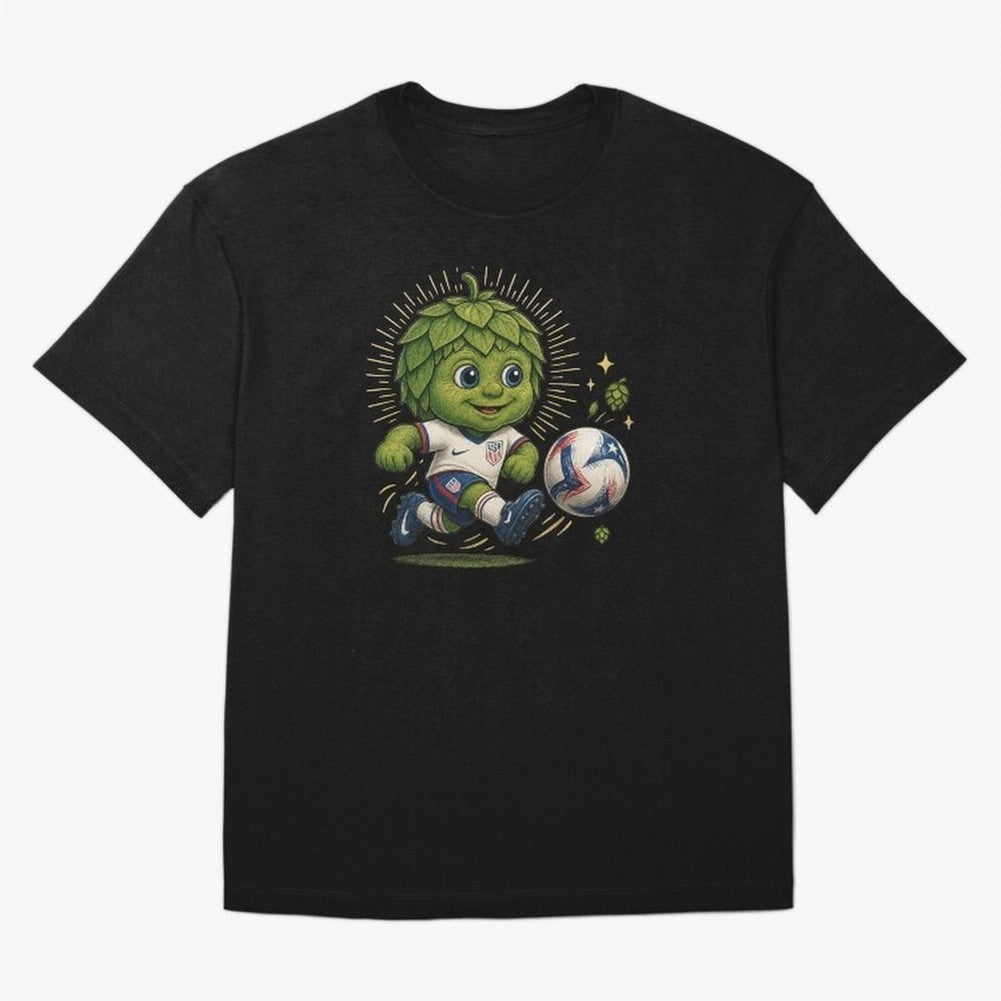 Craft Beer World Cup Mascot Classic T-Shirt Make the Season About Global Football Passion for FIFA World Cup 2026, Featuring Messi, Brazil, Portugal and Argentina, Football Festival Excitement, Trophy Ambitions, Country Rivalries and Star Player