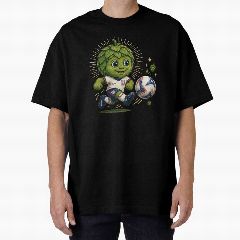 Craft Beer World Cup Mascot Classic T-Shirt Make the Season About Global Football Passion for FIFA World Cup 2026, Featuring Messi, Brazil, Portugal and Argentina, Football Festival Excitement, Trophy Ambitions, Country Rivalries and Star Player