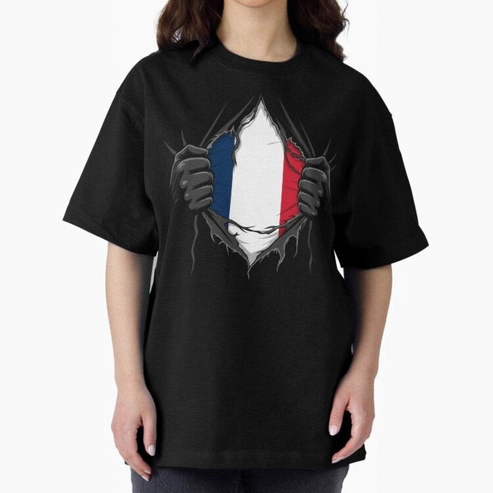 France Flag - National Team Fans Classic T-Shirt Make Your Look Match Match Day Hype around FIFA World Cup 2026 Group Stage, Haaland and Mbappe, Brazil, Portugal and Argentina, Classic Soccer Heritage, Championship Pressure, Fan Loyalty and